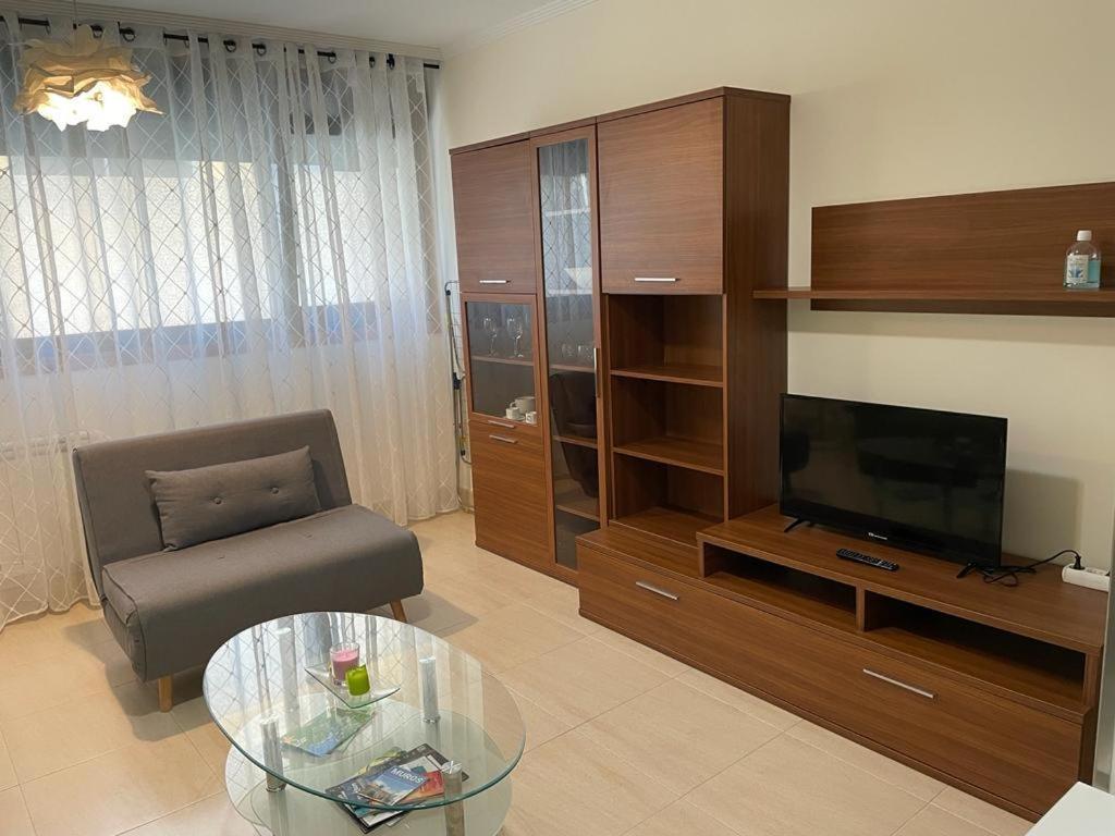 Apartamento En Porto Do Son Con Garaje Zewnętrze zdjęcie