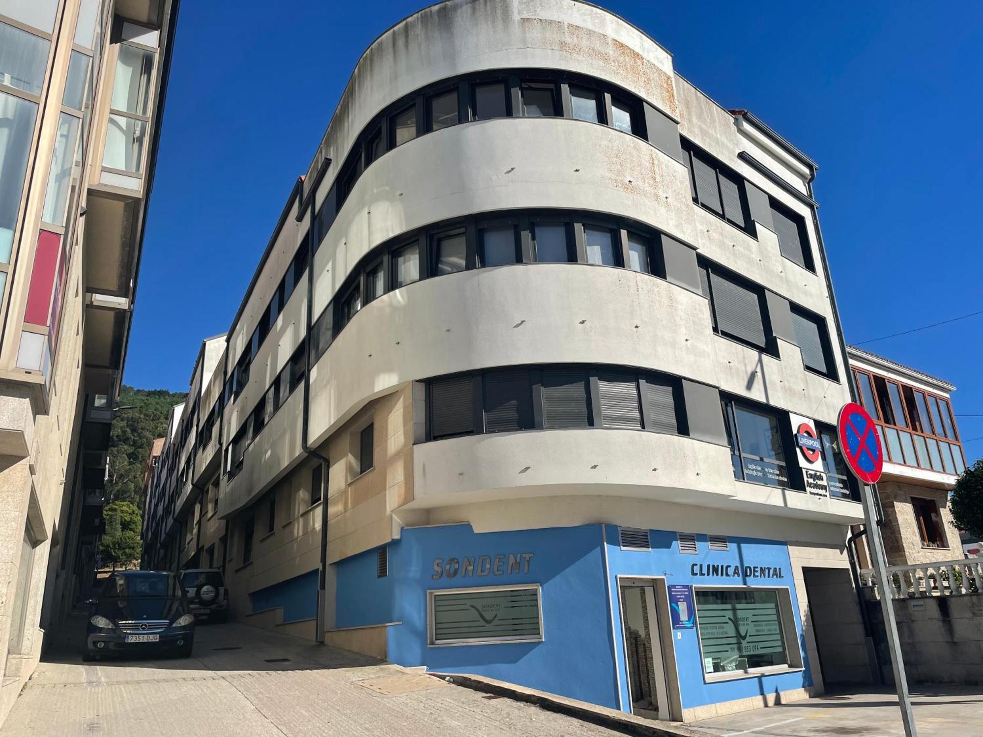 Apartamento En Porto Do Son Con Garaje Zewnętrze zdjęcie